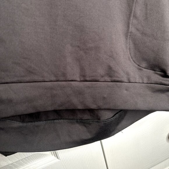 Everlane The ReNew Air Charcoal Black Long Sleeve Hoodie Men's Size Medium M - Picture 6 of 10